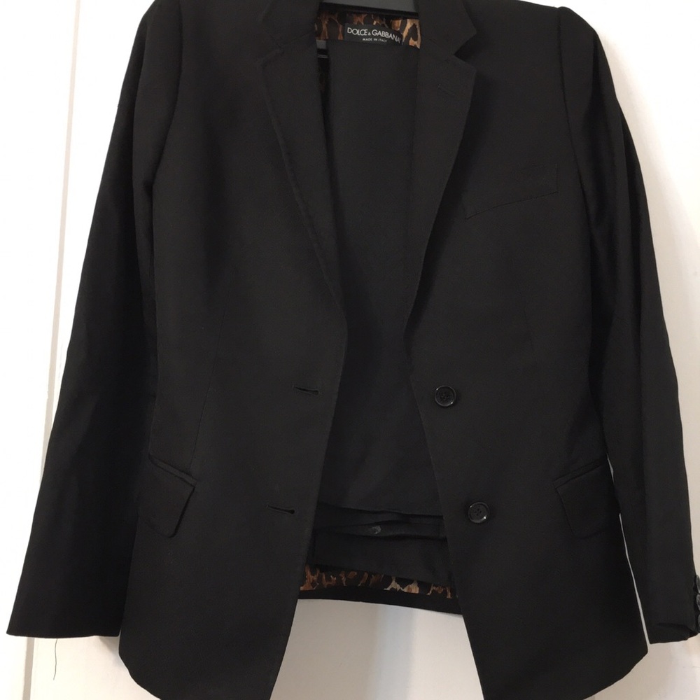Dolce & Gabbana Made in Italy Two pieces suits.pants size44 and Jacket size 46